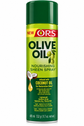 ORS Olive Oil Nourishing Sheen Spray – Spray Nourrissant & Brillance à l’Huile d’Olive et de Coco 481 ml