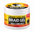 Locks Braid Gel Extreme Hold – Gel Coiffant Fixation Extrême pour Tresses, Locks & Twists – 148 ml