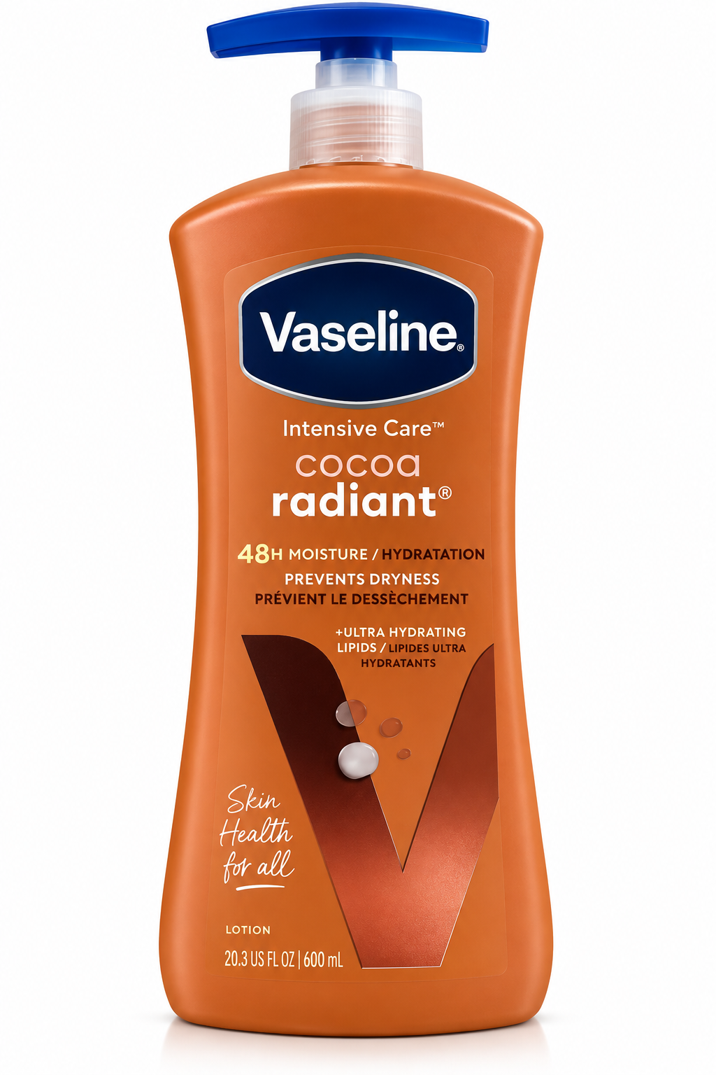 Vaseline Intensive Care Healthy Even Tone – Lotion Corps Hydratante à la Vitamine B3 & SPF 10 – 400 ml