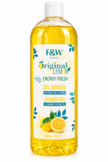 F&W Original Lemon Energy Fresh – Gel Douche à l’Extrait de Citron – Fraîcheur & Éclat – 1 L
