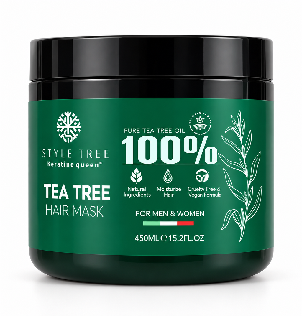 Style Tree Tea Tree – Shampooing Purifiant à l’Huile d’Arbre à Thé 500 ml